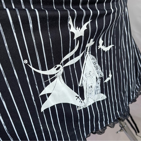 Disney Black and White Jack Skellington Mini Dress - Picture 5 of 9